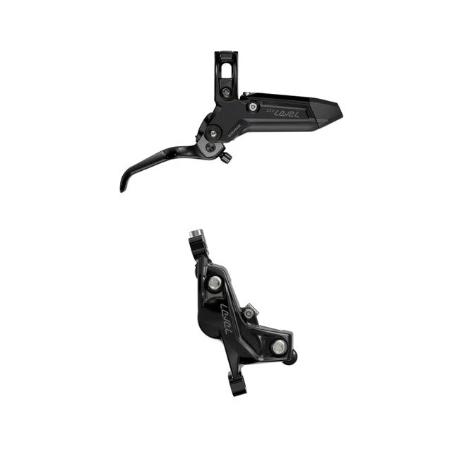Paire de Freins SRAM LEVEL SILVER STEALTH 4 pistons Noir - Image 2