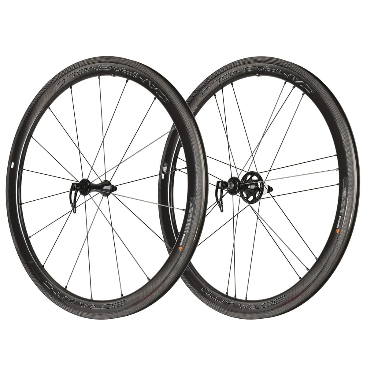 Paire de Roues CAMPAGNOLO BORA WTO 45 DARK LABEL