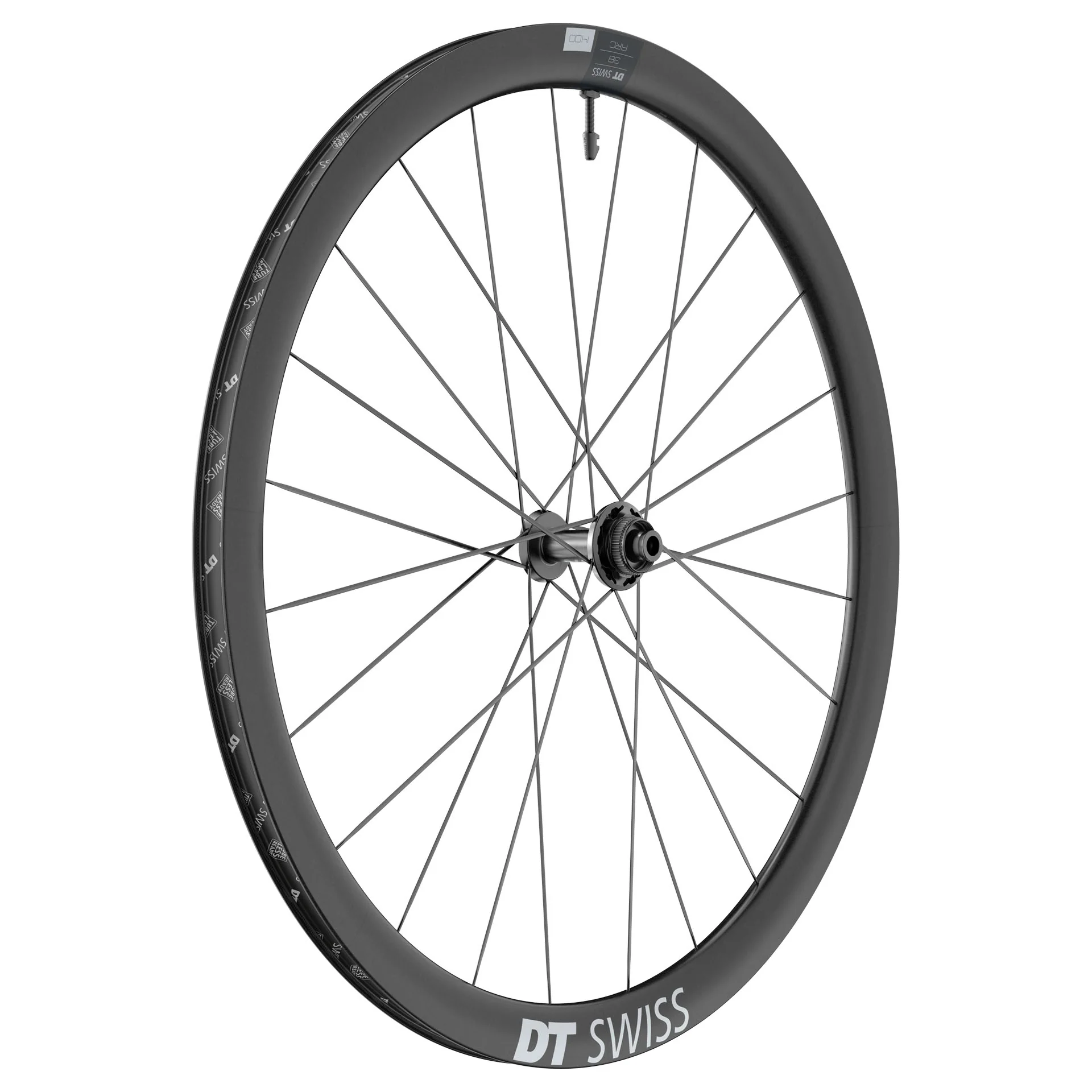 Paire de Roues DT SWISS ARC 1400 DICUT 38 DISC Tubeless Ready (Center Lock) - Image 2