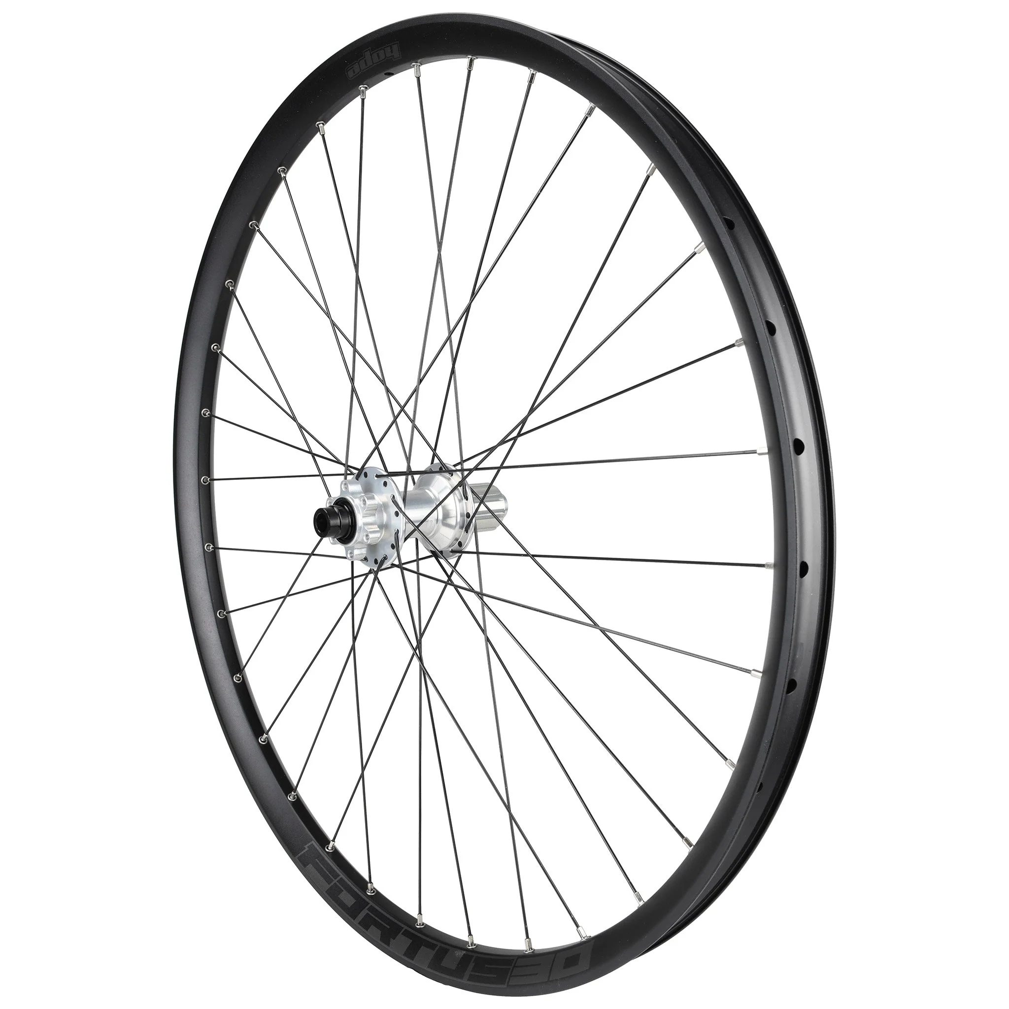 Paire de Roues HOPE FORTUS 26 W 26" PRO 5 15x100mm/12x135mm Argent - Image 2