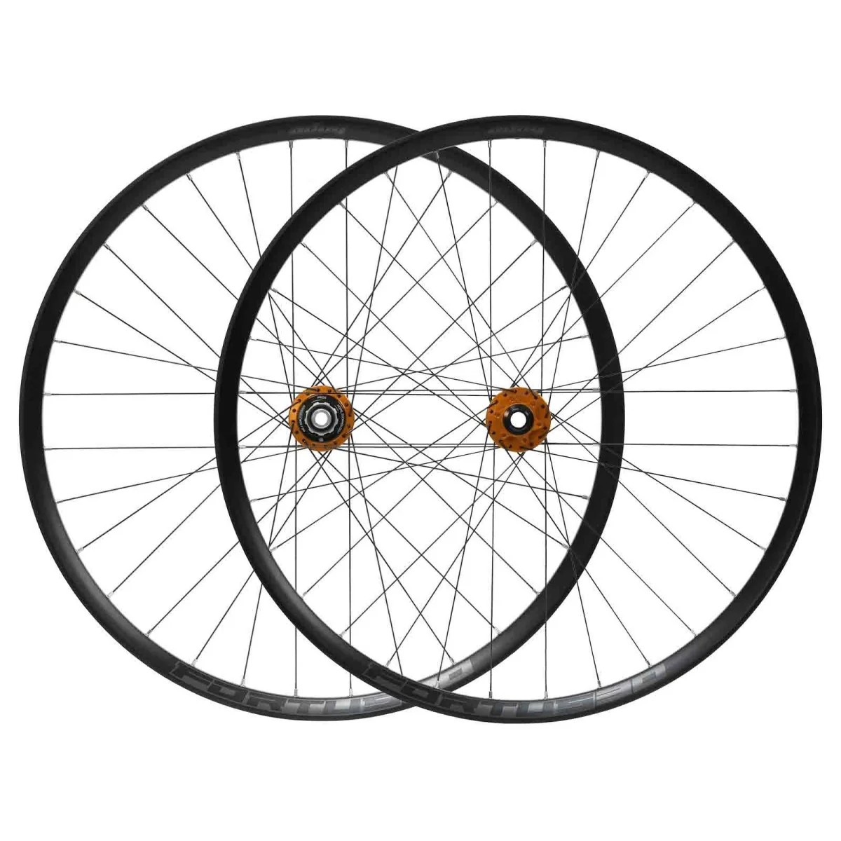 Paire de Roues HOPE FORTUS 30 W 29" PRO 5 15X110mm/12x148mm Boost Orange