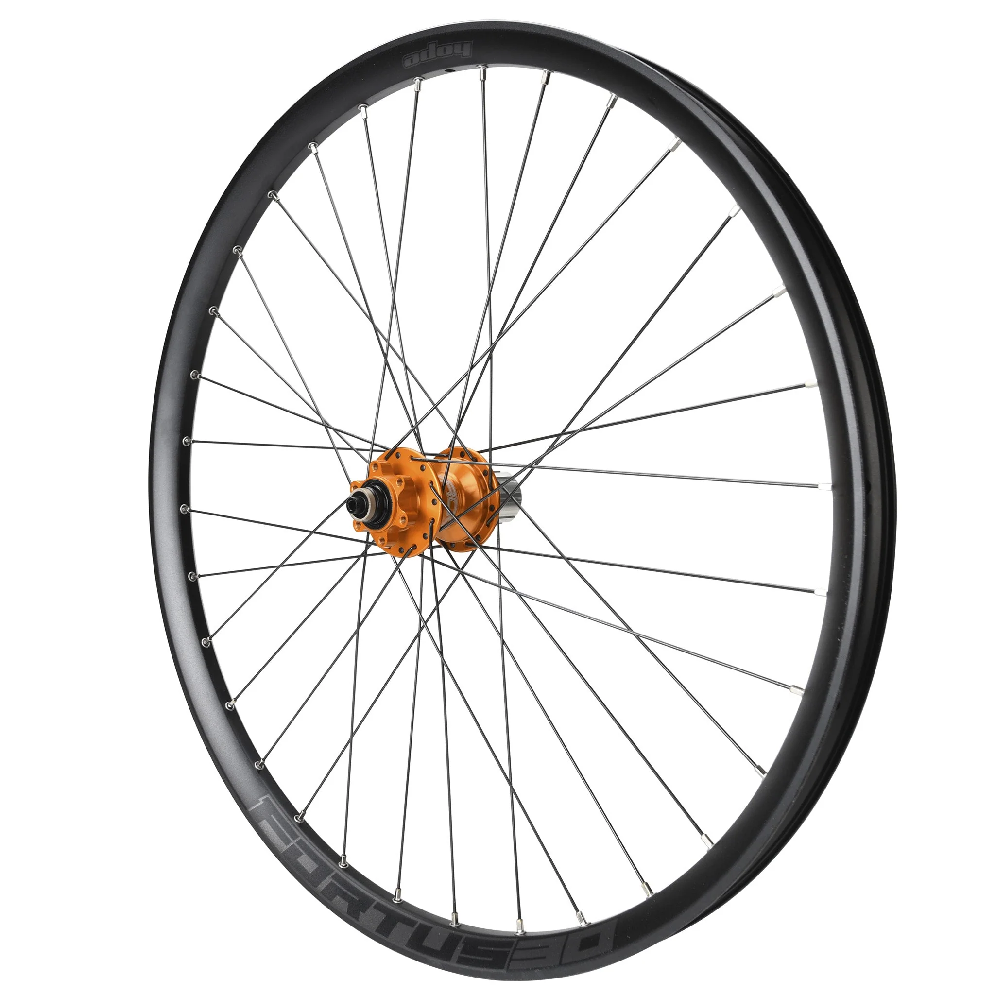 Paire de Roues HOPE FORTUS 30 W 29" PRO 5 15X110mm/12x148mm Boost Orange - Image 2