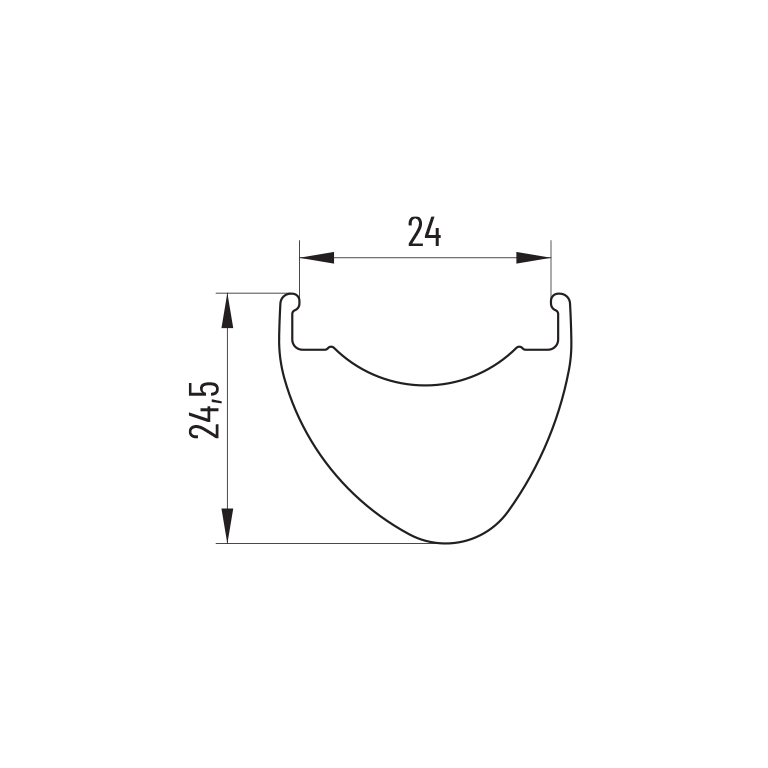 Paire de Roues MICHE CONTACT GR DISC à Pneus (Center Lock) - Image 4