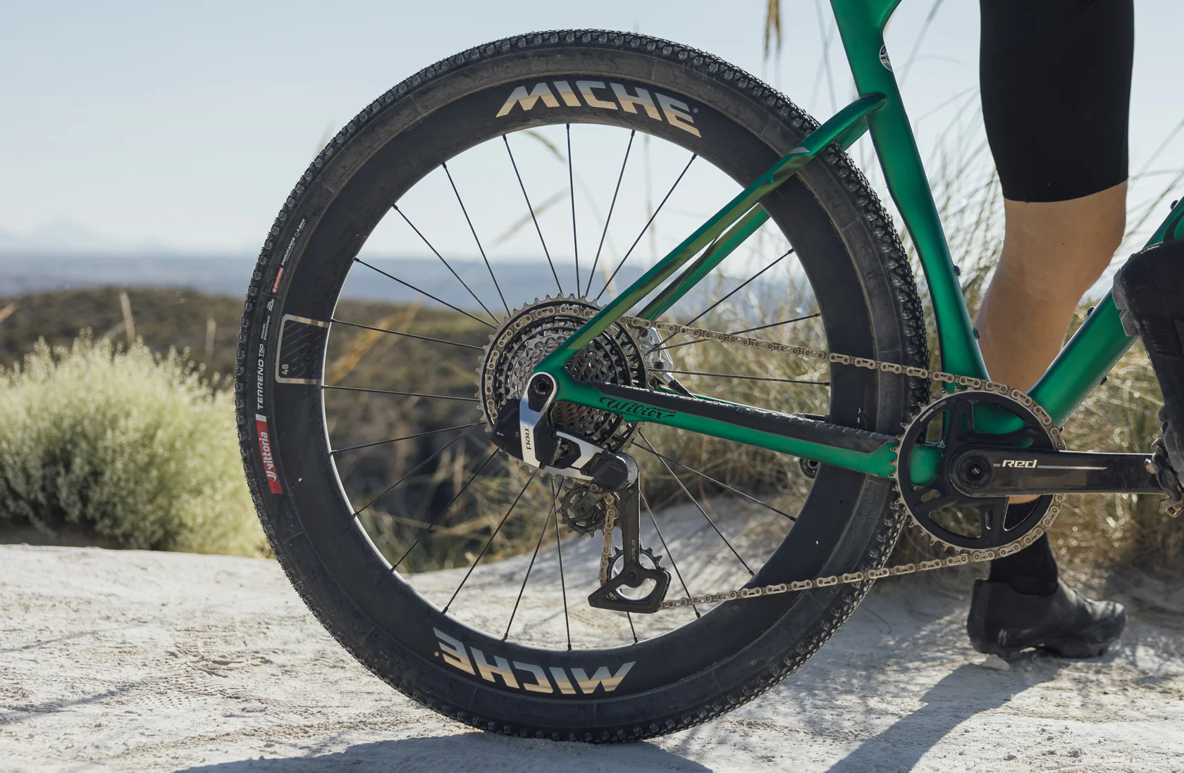 Paire de Roues MICHE GRAFF AERO 48 Tubeless Ready (Center Lock) - Image 6