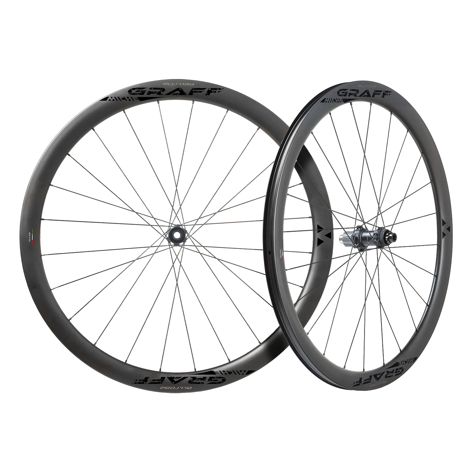 Paire de Roues MICHE GRAFF ALL ROAD DISC Tubeless Ready (Center Lock)