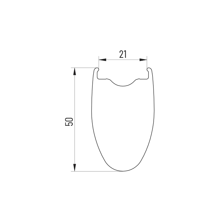 Paire de Roues MICHE KLEOS 50 DISC Tubeless Ready (Center Lock) - Image 6