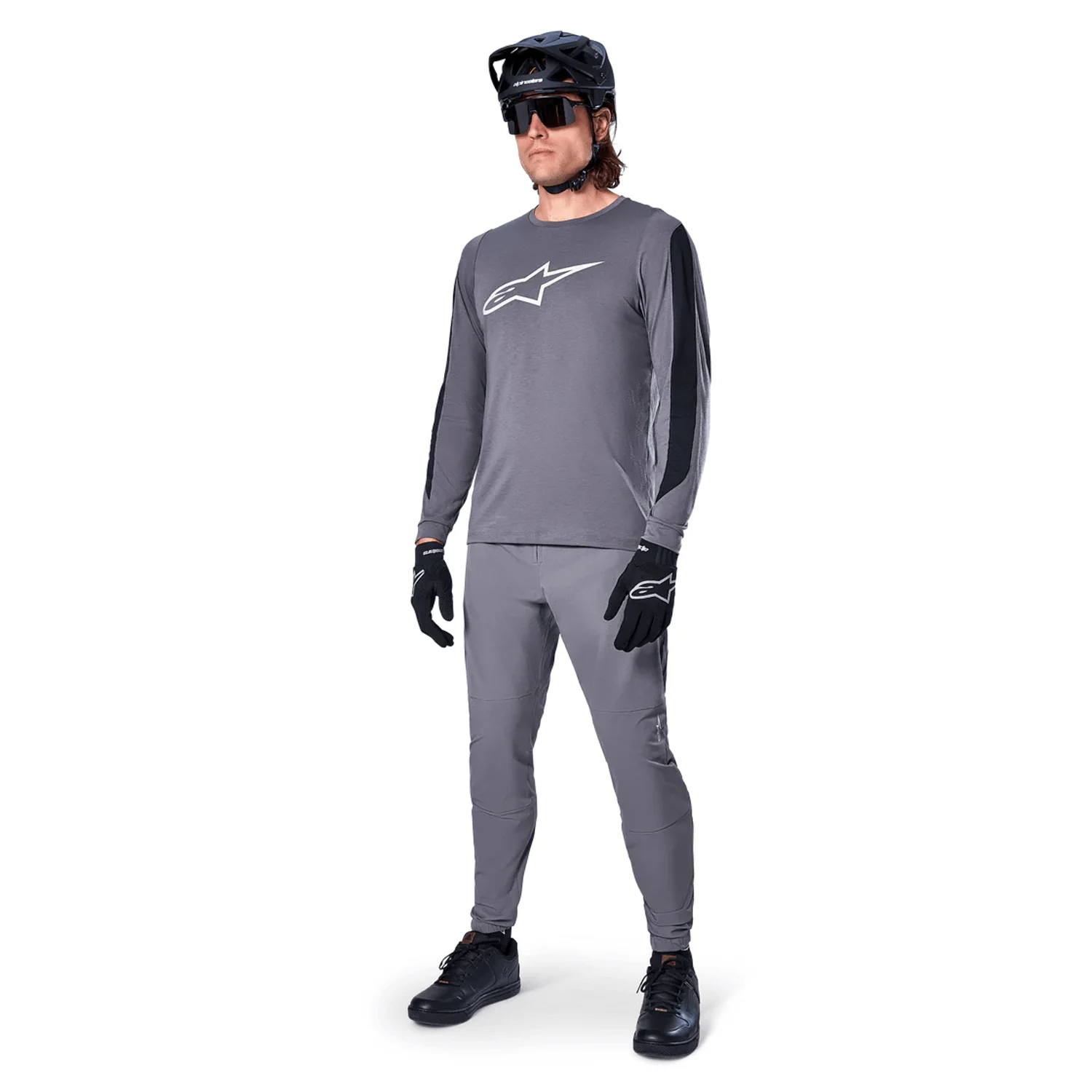 Pantalon ALPINESTARS A-DURA ELITE Gris Foncé - Image 5