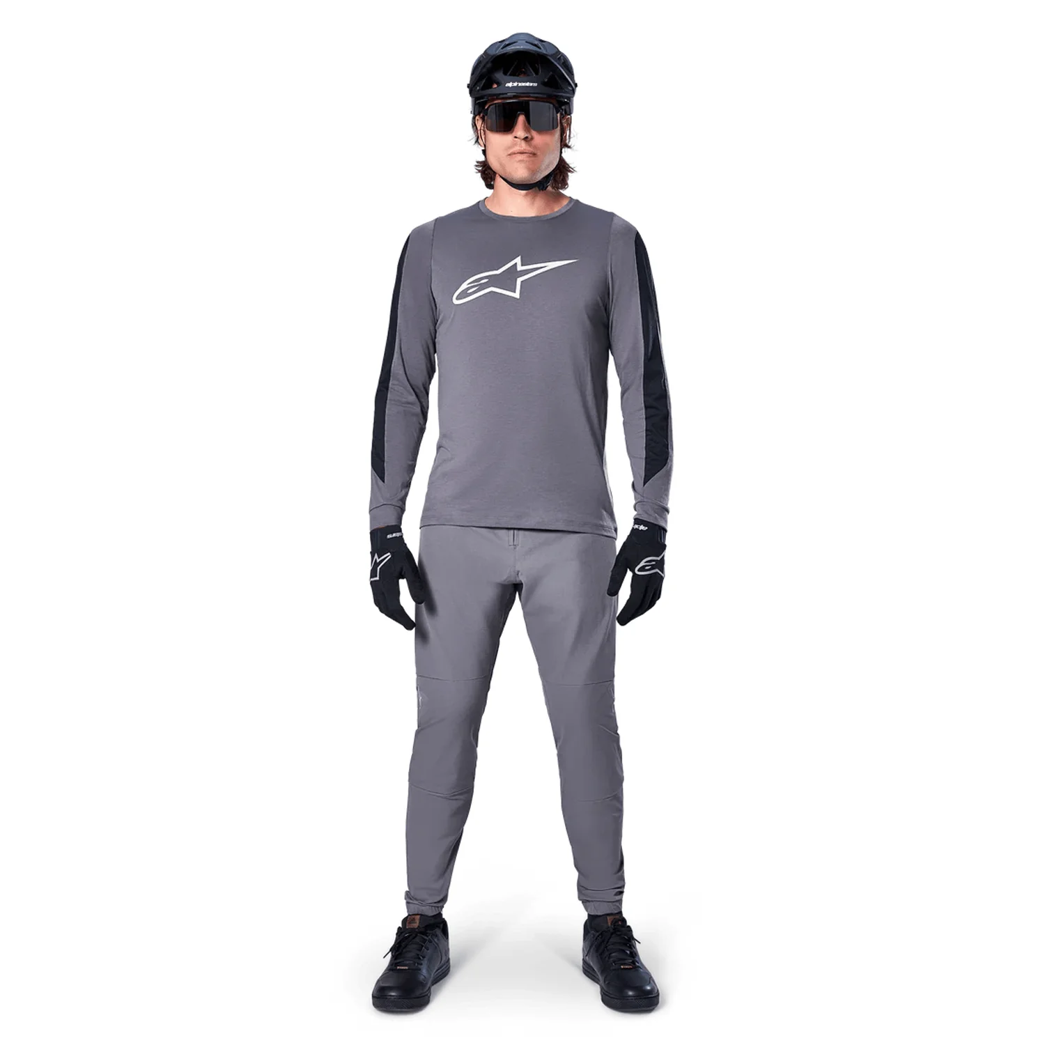 Pantalon ALPINESTARS A-DURA ELITE Gris Foncé - Image 6