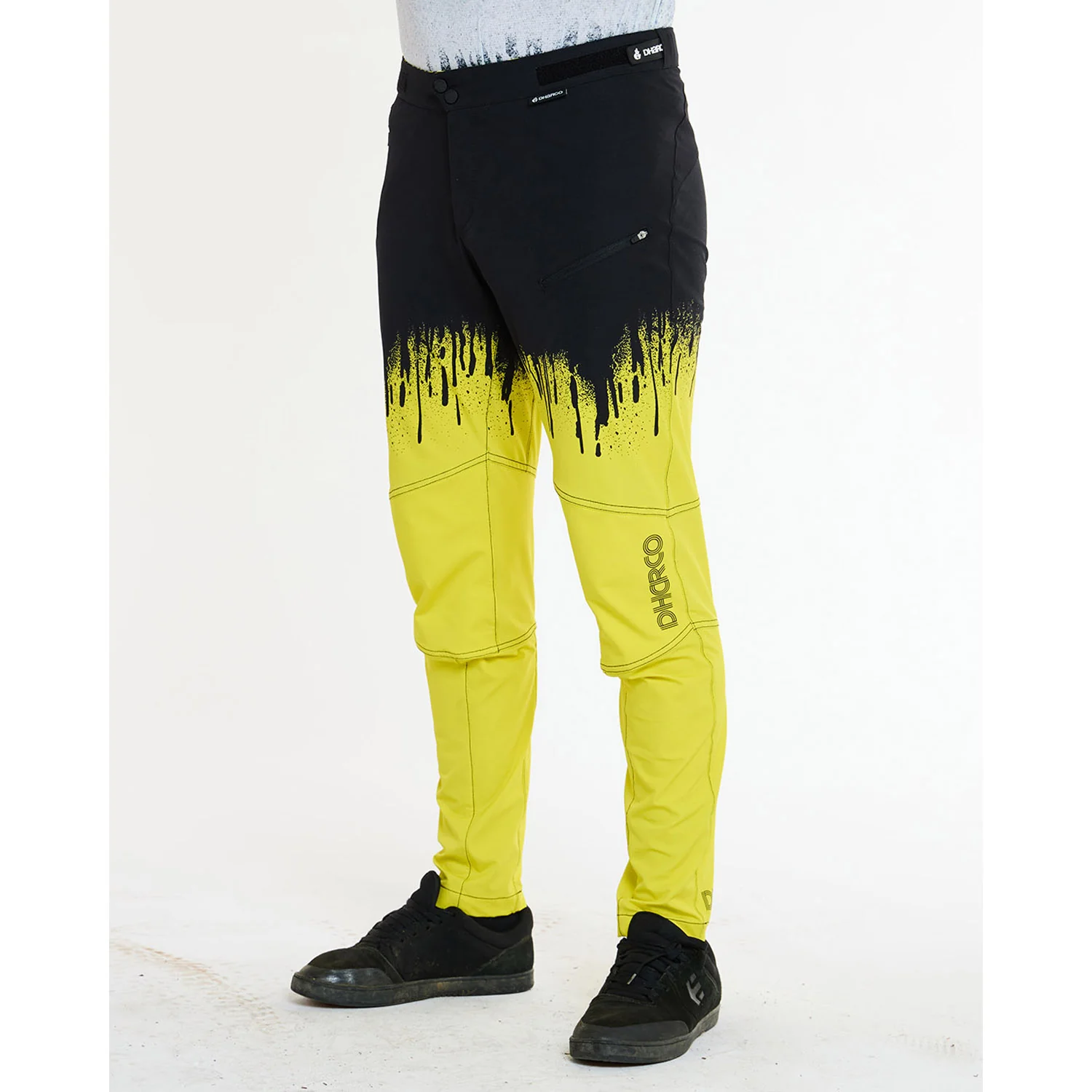 Pantalon DHARCO GRAVITY ACID RAIN Noir/Jaune - Image 2