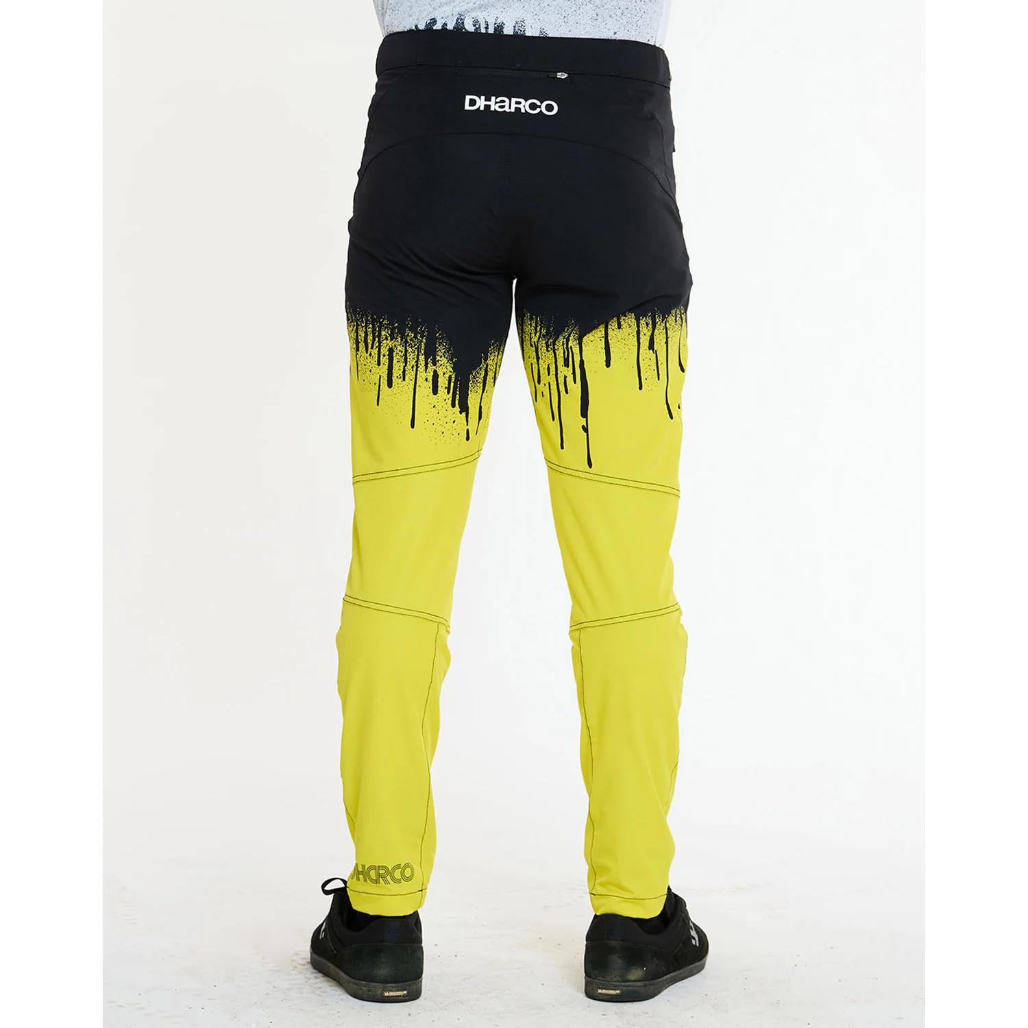 Pantalon DHARCO GRAVITY ACID RAIN Noir/Jaune - Image 3