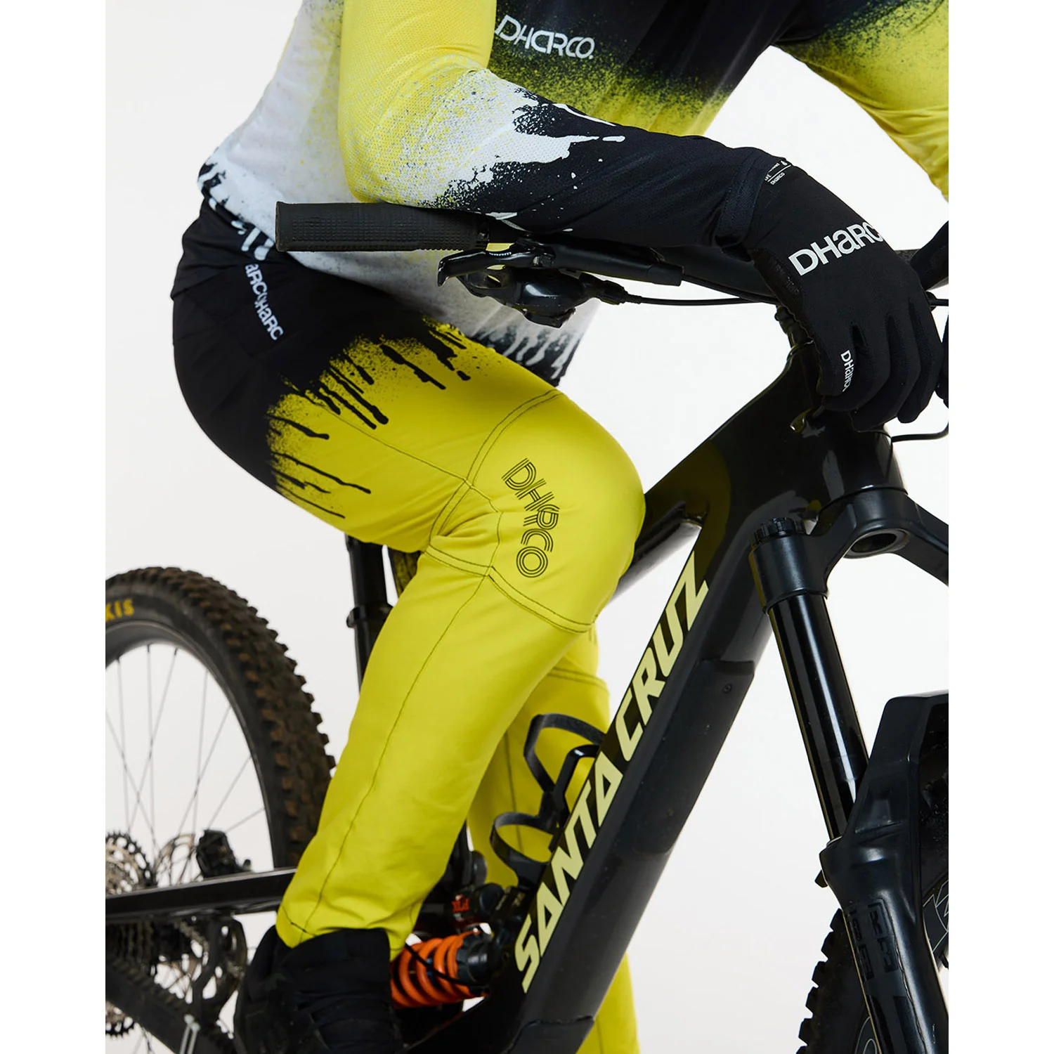 Pantalon DHARCO GRAVITY ACID RAIN Noir/Jaune - Image 5