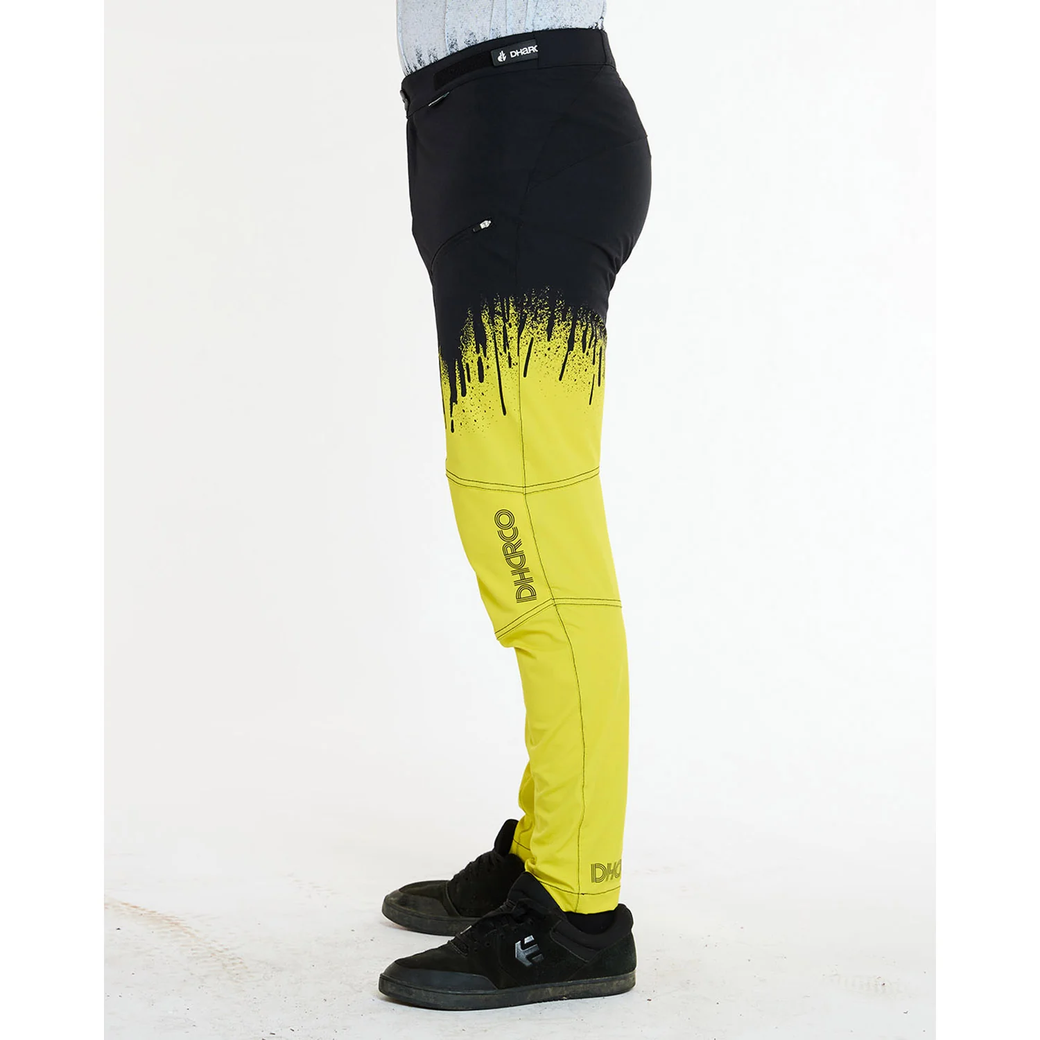 Pantalon DHARCO GRAVITY ACID RAIN Noir/Jaune - Image 7