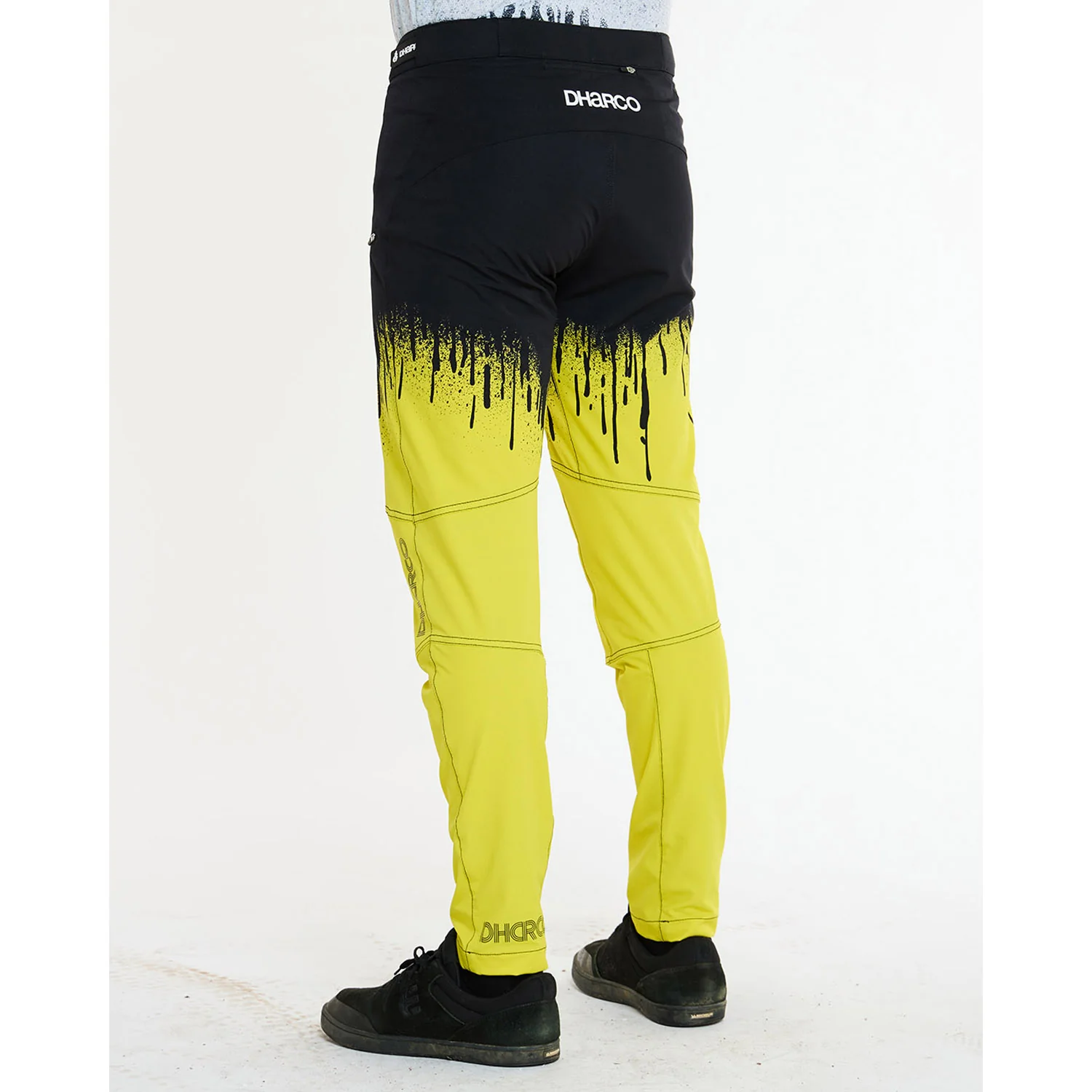 Pantalon DHARCO GRAVITY ACID RAIN Noir/Jaune - Image 8