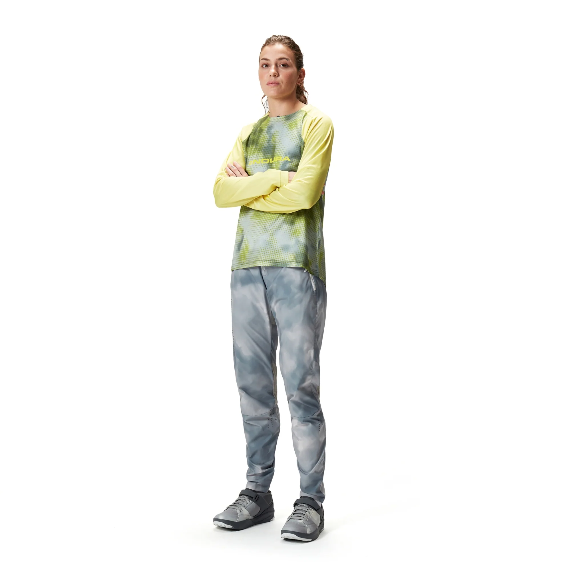 Pantalon ENDURA  MT500 BURNER LITE Femme Gris - Image 5