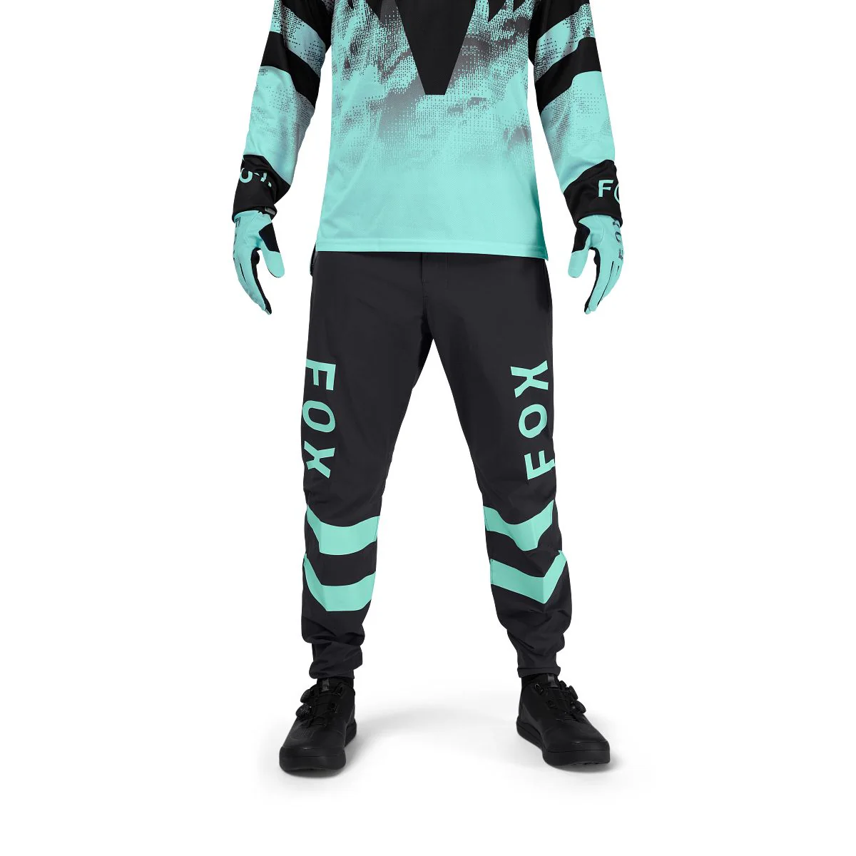 Pantalon FOX RANGER KAIROS Noir/Bleu - Image 3