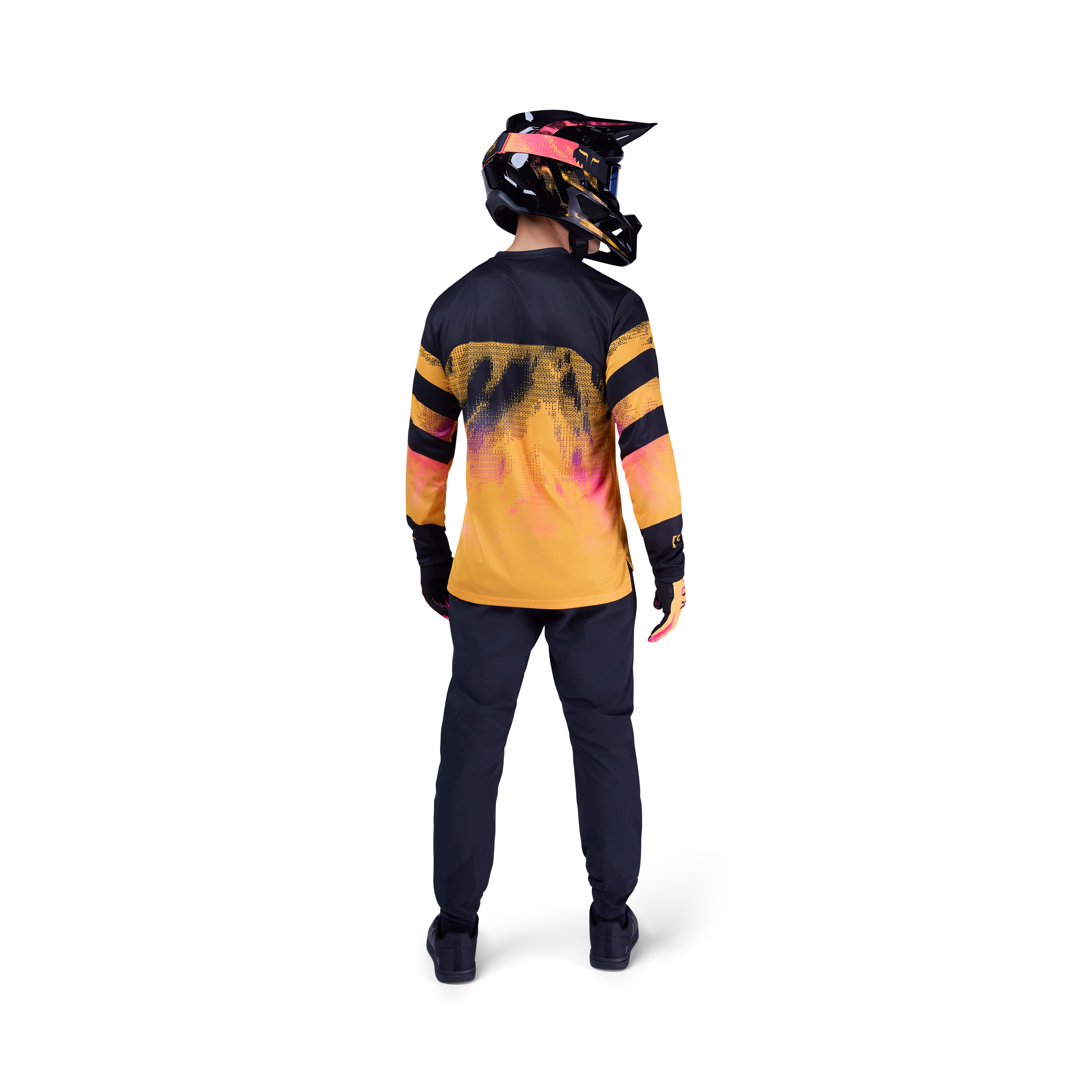 Pantalon FOX RANGER KAIROS Noir/Orange - Image 8
