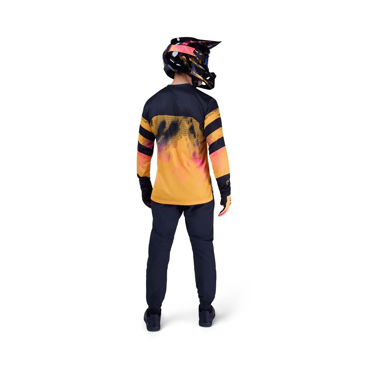 Pantalon FOX RANGER KAIROS Noir/Orange - Image 9