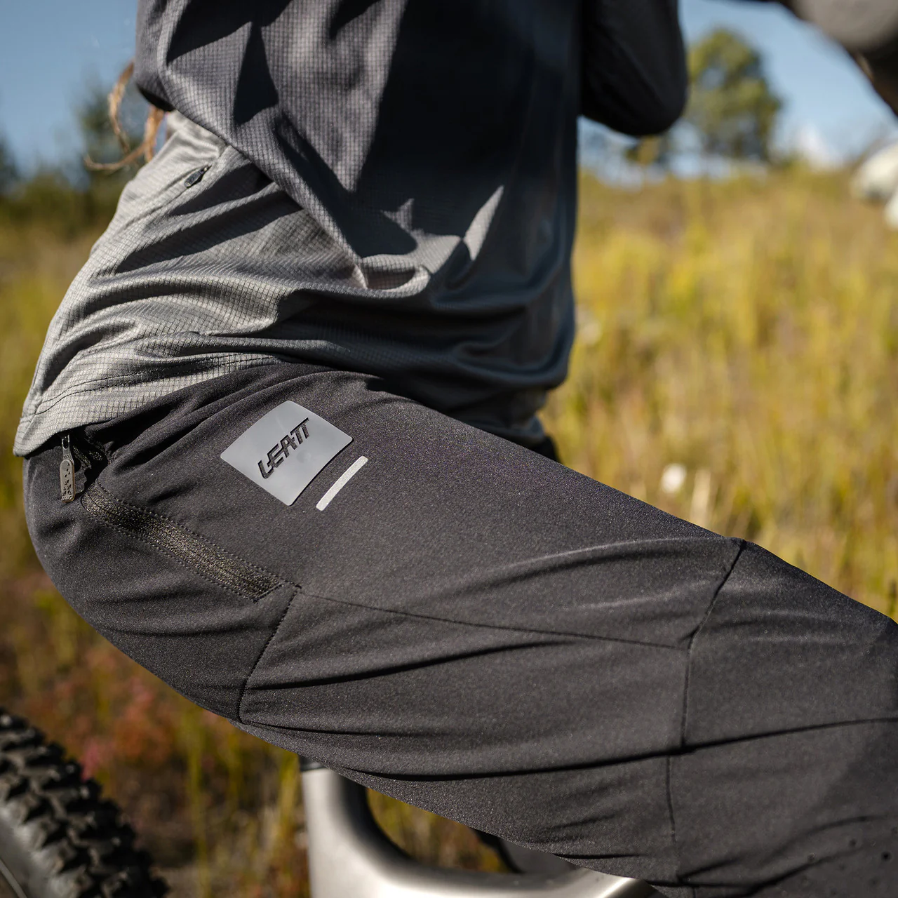 Pantalon LEATT MTB TRAIL 3.0 LINER Femme Noir - Image 4