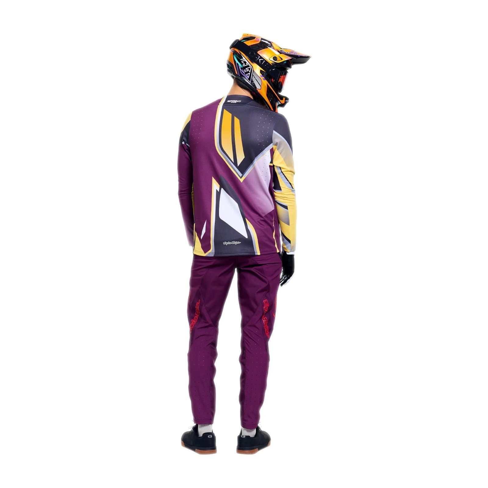 Pantalon TROY LEE DESIGNS SPRINT PRO MONO Sangria - Image 3