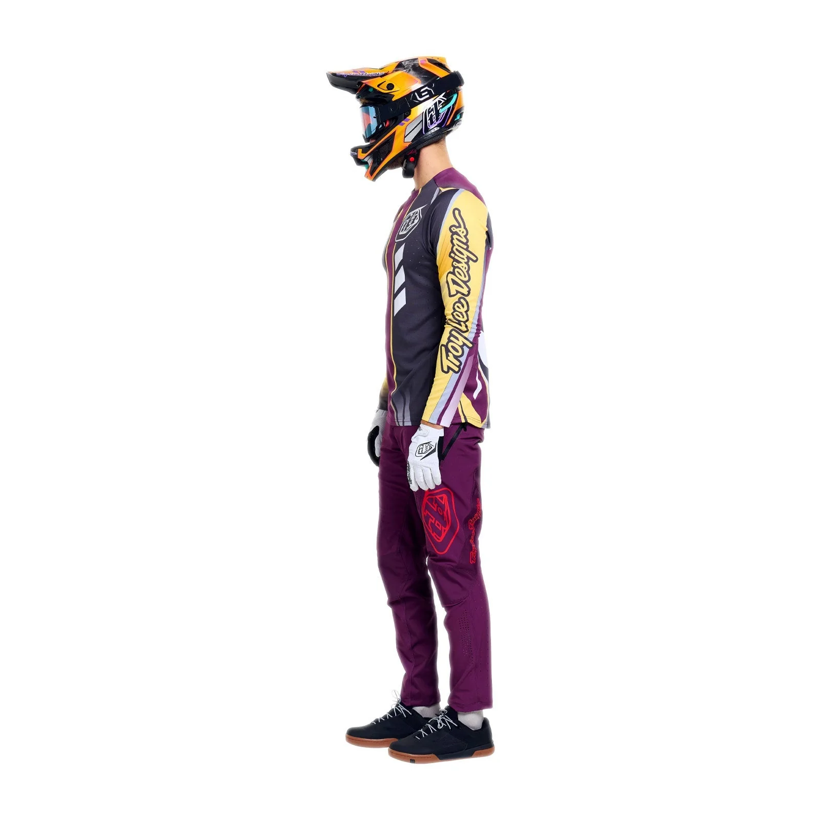 Pantalon TROY LEE DESIGNS SPRINT PRO MONO Sangria - Image 4