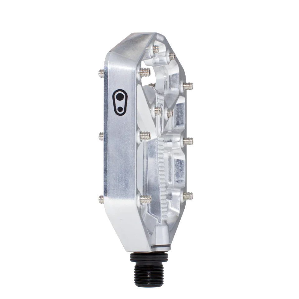 Pédales Plates CRANKBROTHERS STAMP 7 Small Argent - Image 2