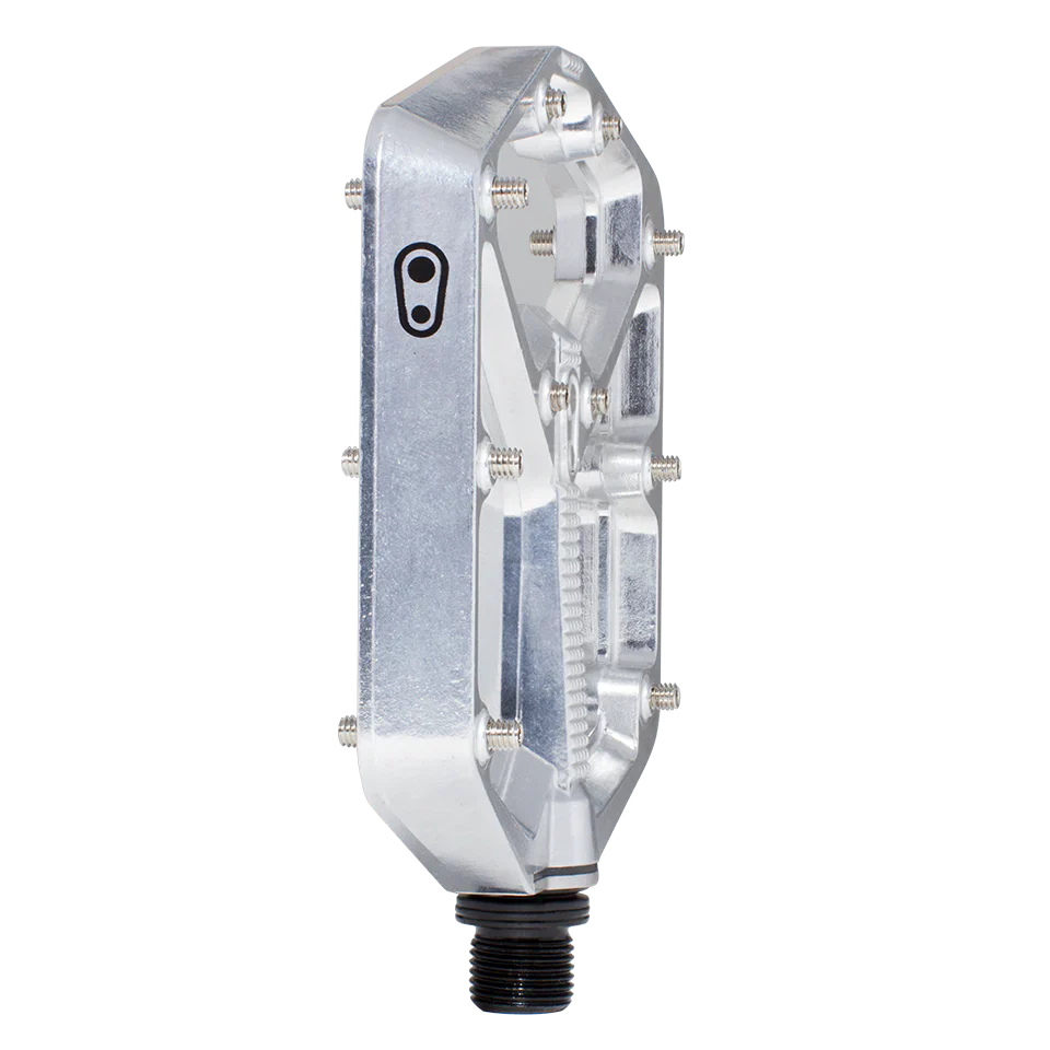 Pédales Plates CRANKBROTHERS STAMP 7 Large Argent - Image 2