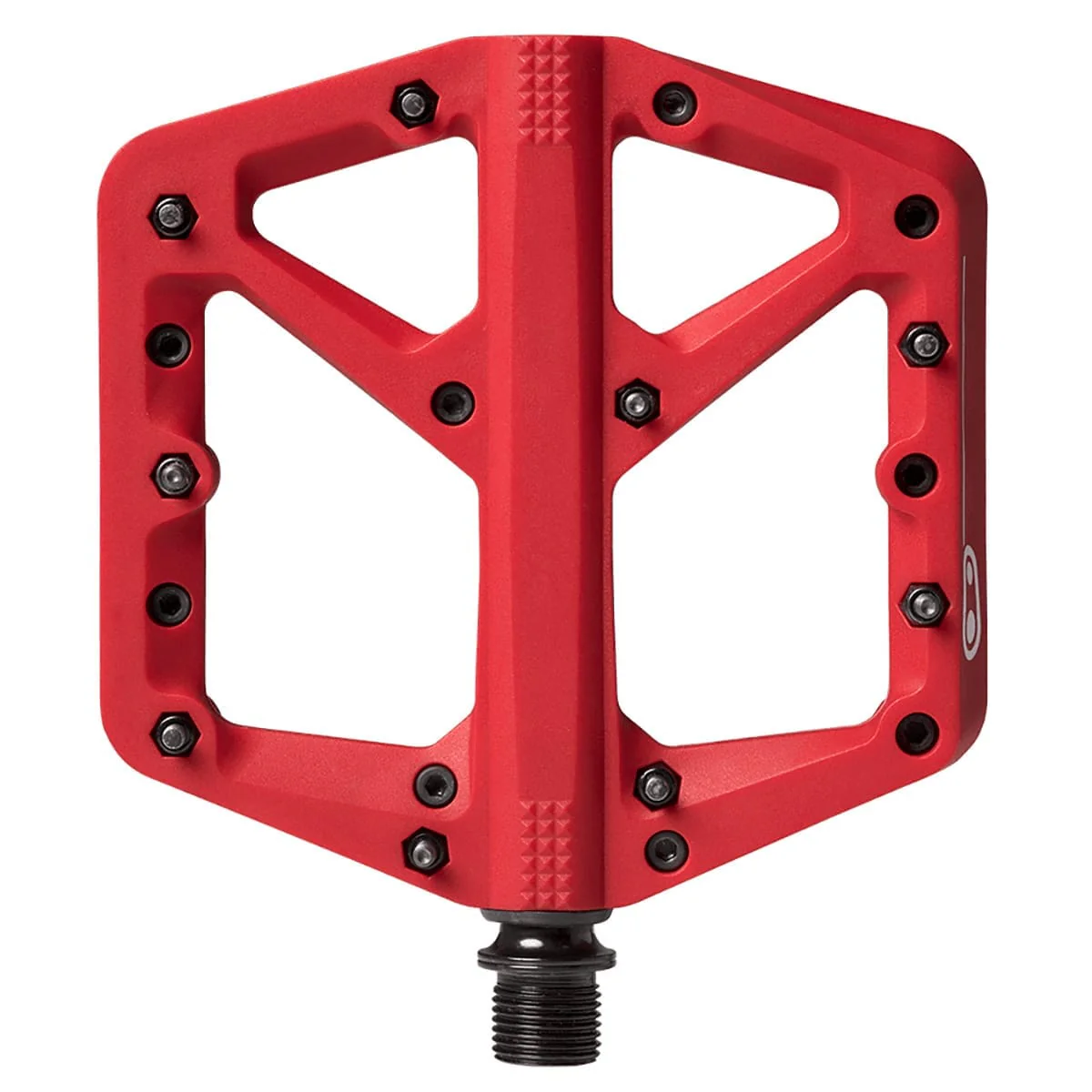 Pédales Plates CRANKBROTHERS STAMP 1 Small Rouge