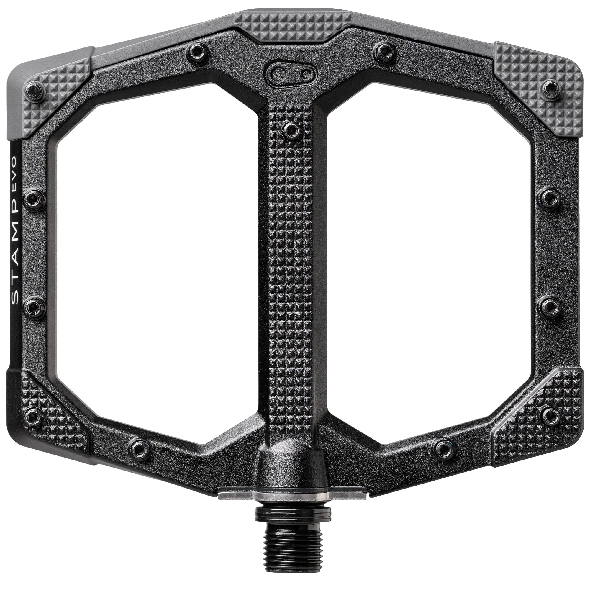 Pédales Plates CRANKBROTHERS STAMP EVO Large Noir