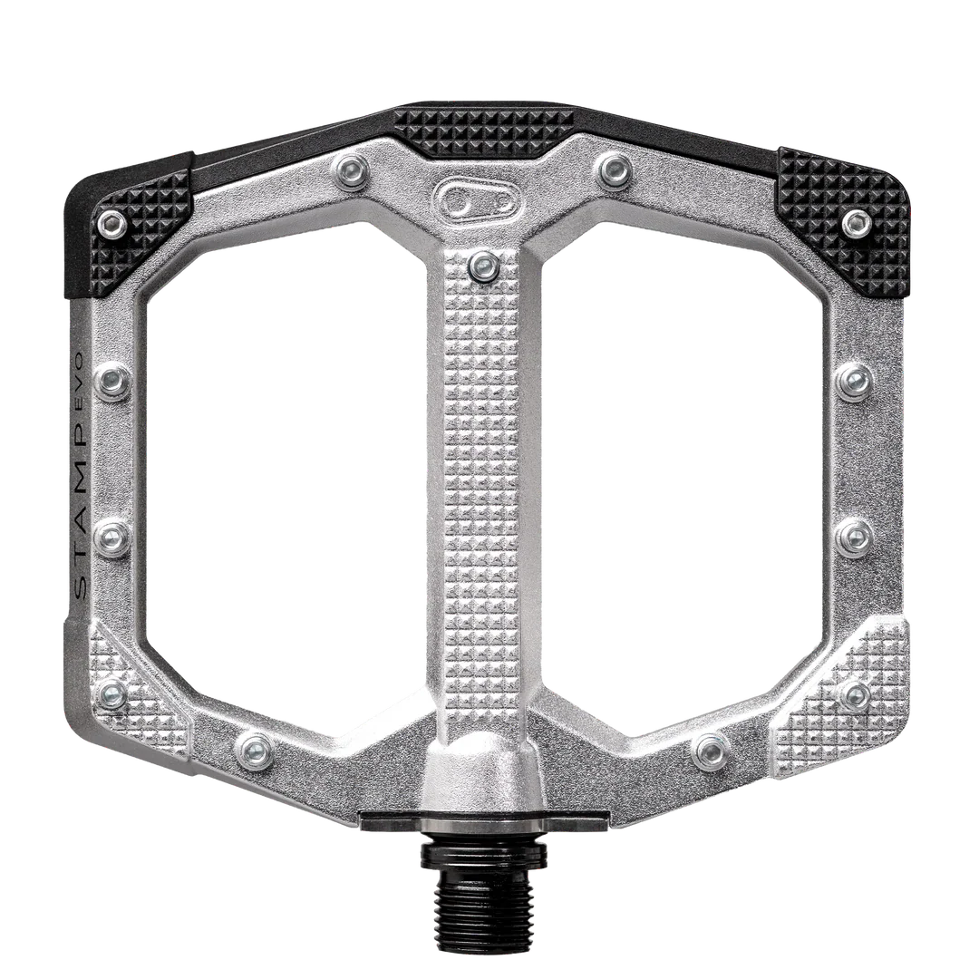 Pédales Plates CRANKBROTHERS STAMP EVO Small Argent