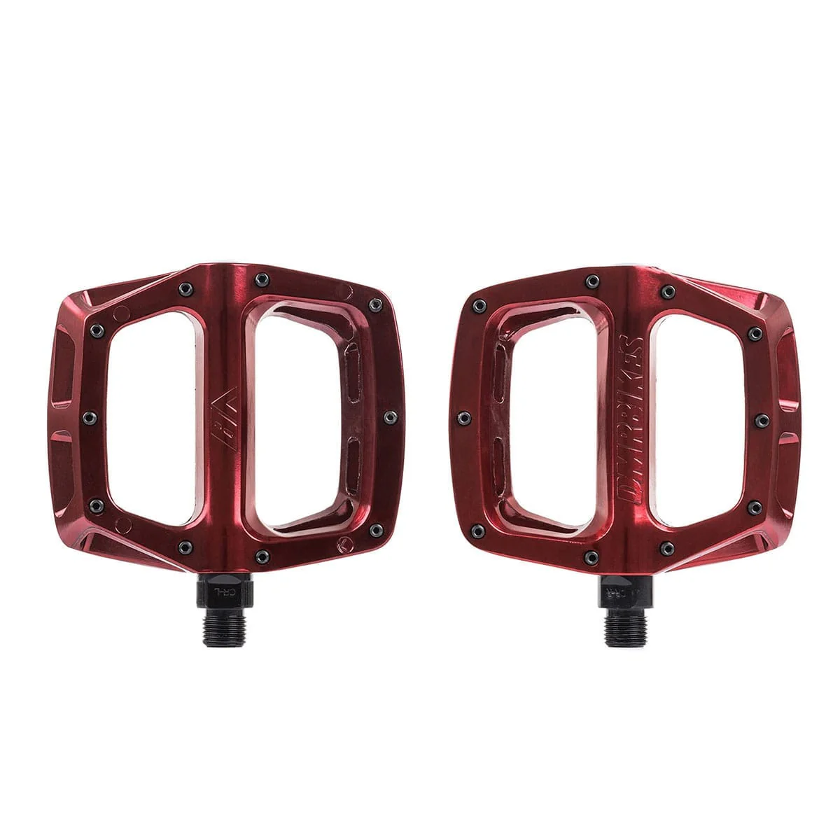 Pédales Plates DMR V8 Rouge - Image 2