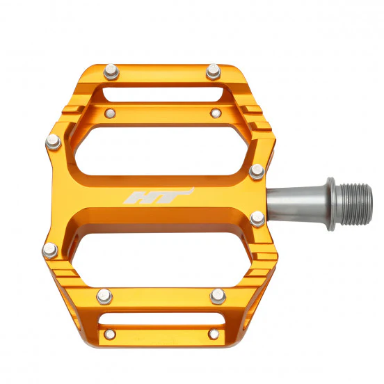 Pédales Plates HT COMPONENTS AR09 Orange