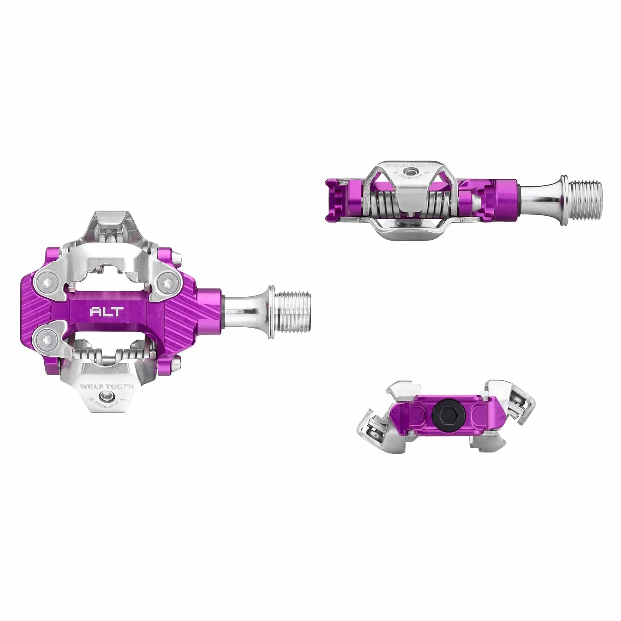 Pédales WOLF TOOTH ALT XC Clipless Violet - Image 4
