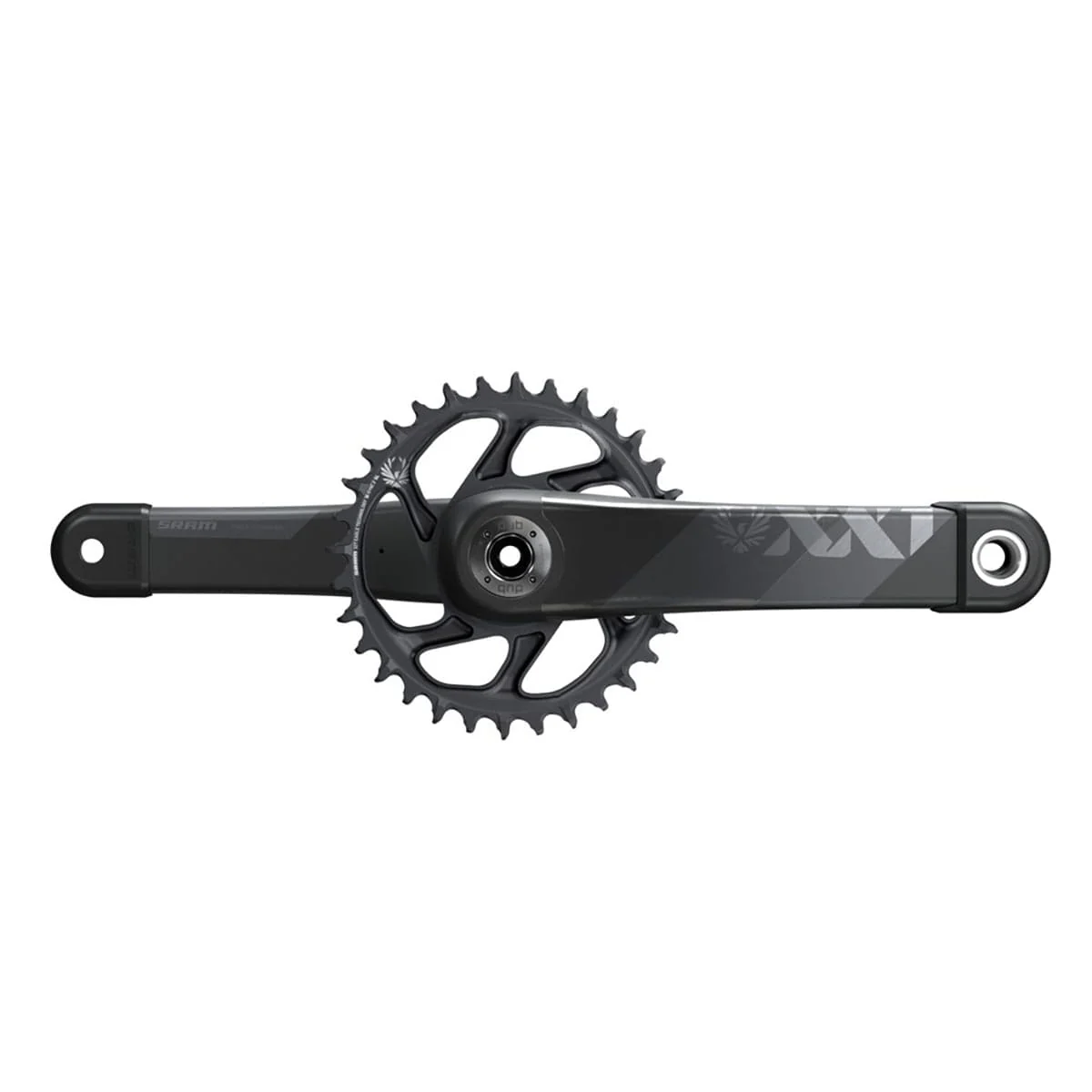 Pédalier Mono 11/12V SRAM XX1 EAGLE BOOST 148 DUB Carbone