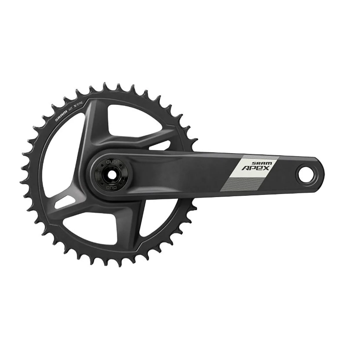 Pédalier 12V SRAM APEX D1 DUB Mono WIDE Direct Mount Noir - Image 2