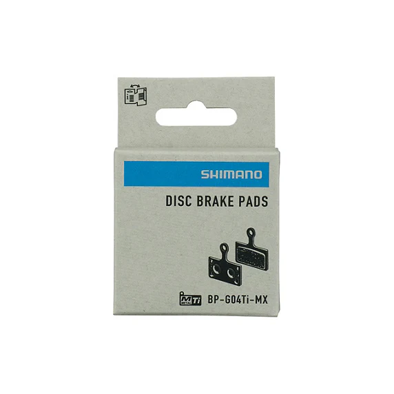 Plaquettes Métalliques SHIMANO G04TI-MX - Image 2