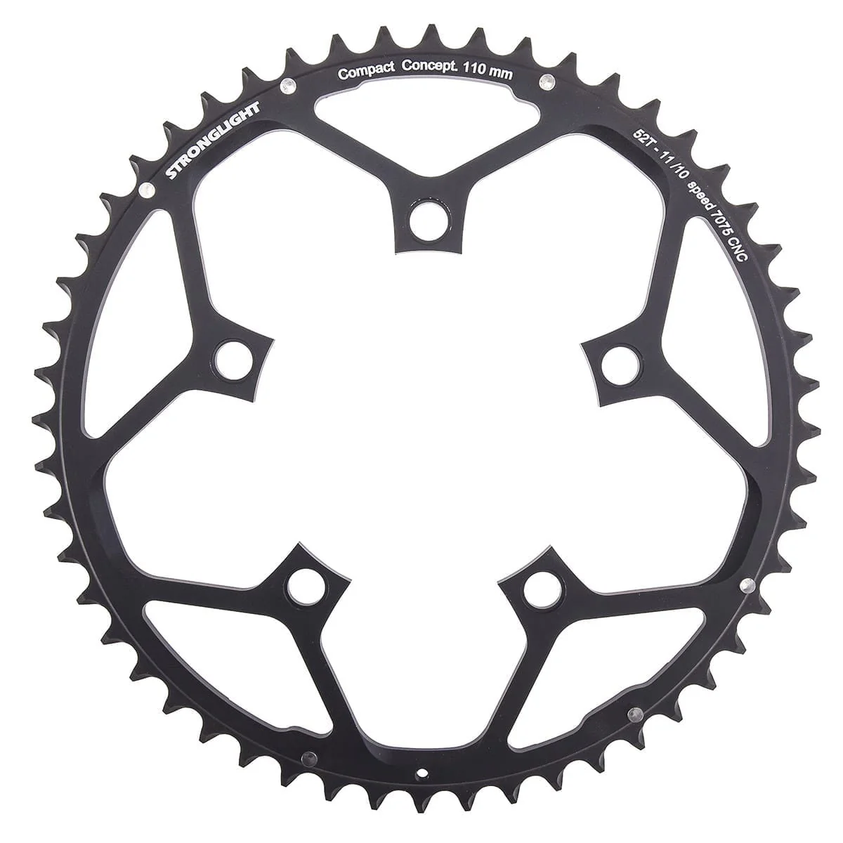 Plateau Extérieur 10/11V STRONGLIGHT ALU 7075 Type S 110mm