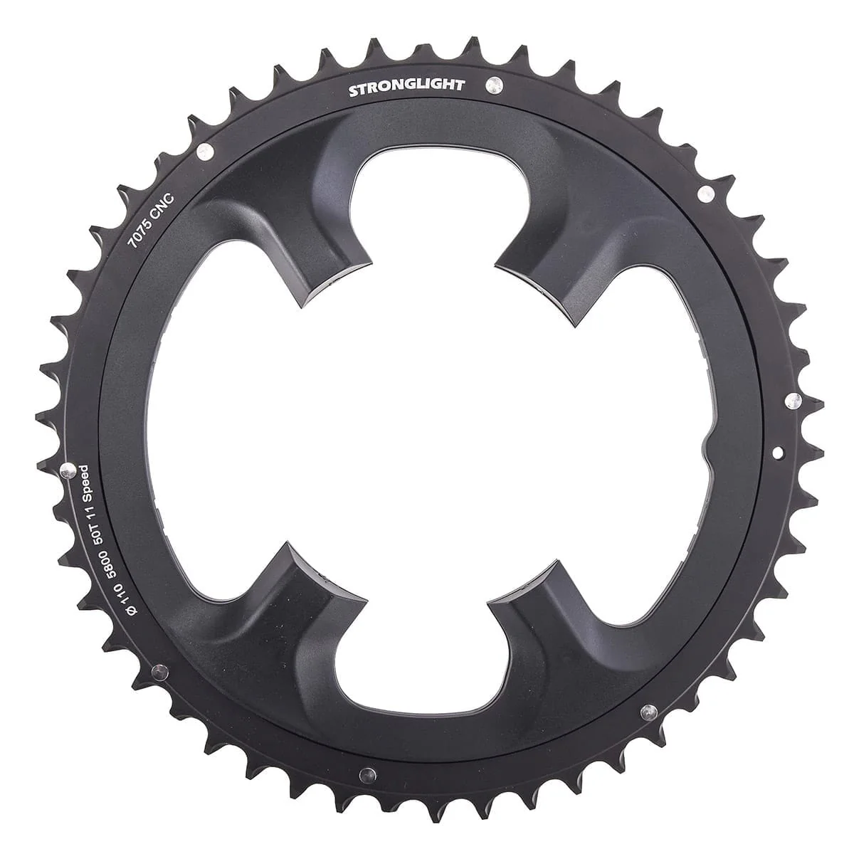 Plateau Extérieur 11V STRONGLIGHT ALU 7075 Shimano 105 5800 110mm