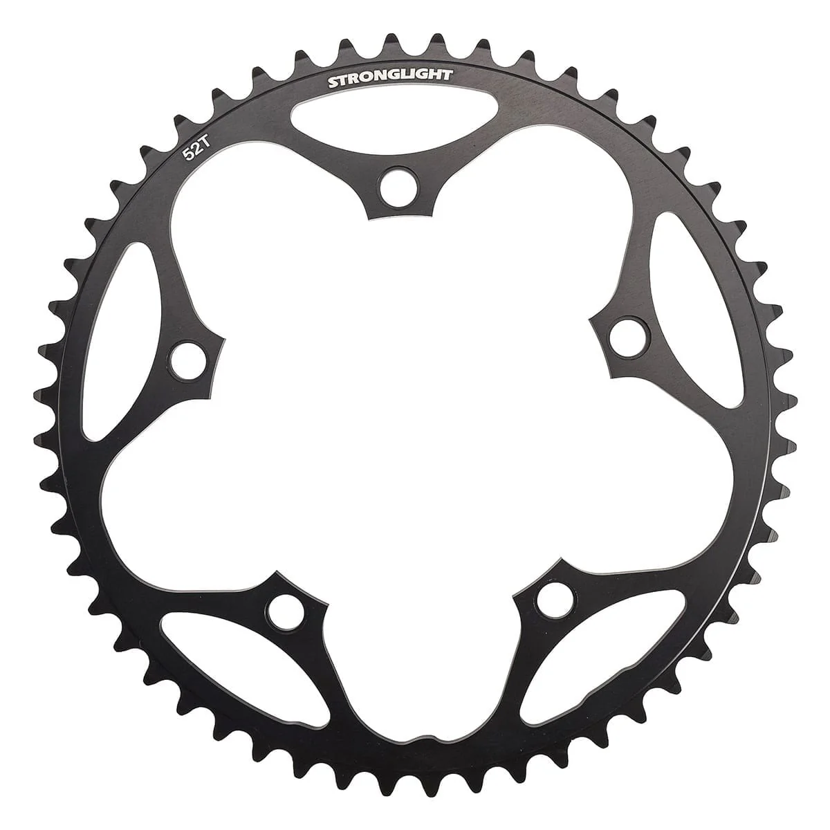 Plateau Extérieur 9/10V STRONGLIGHT ALU 5083 Type S 130mm Noir