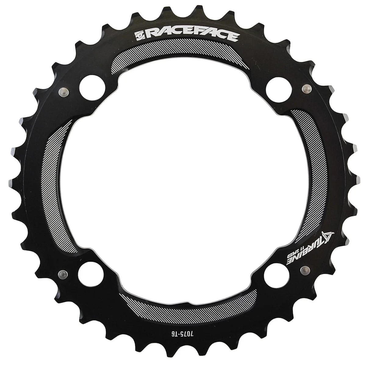 Plateau Extérieur RACE FACE TURBINE 11V 4 Trous 104mm