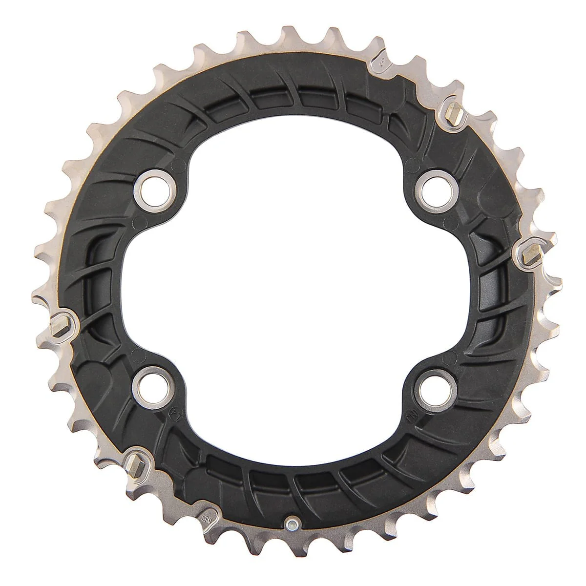 Plateau Extérieur SHIMANO XT M8000 11V Double 4 Trous 96mm - Image 2