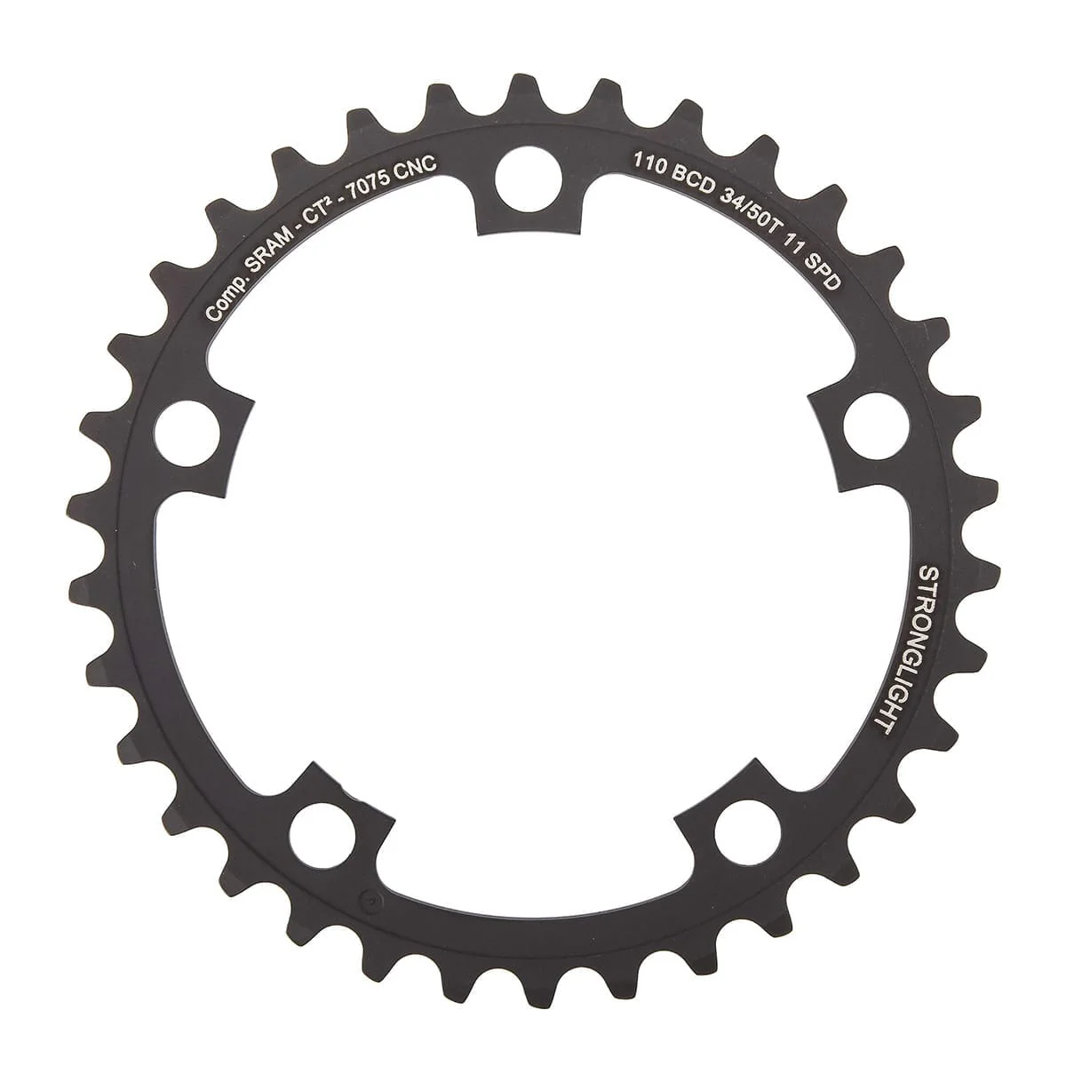 Plateau Intérieur 11V STRONGLIGHT CT² Sram Force 22 / Red 22 110mm