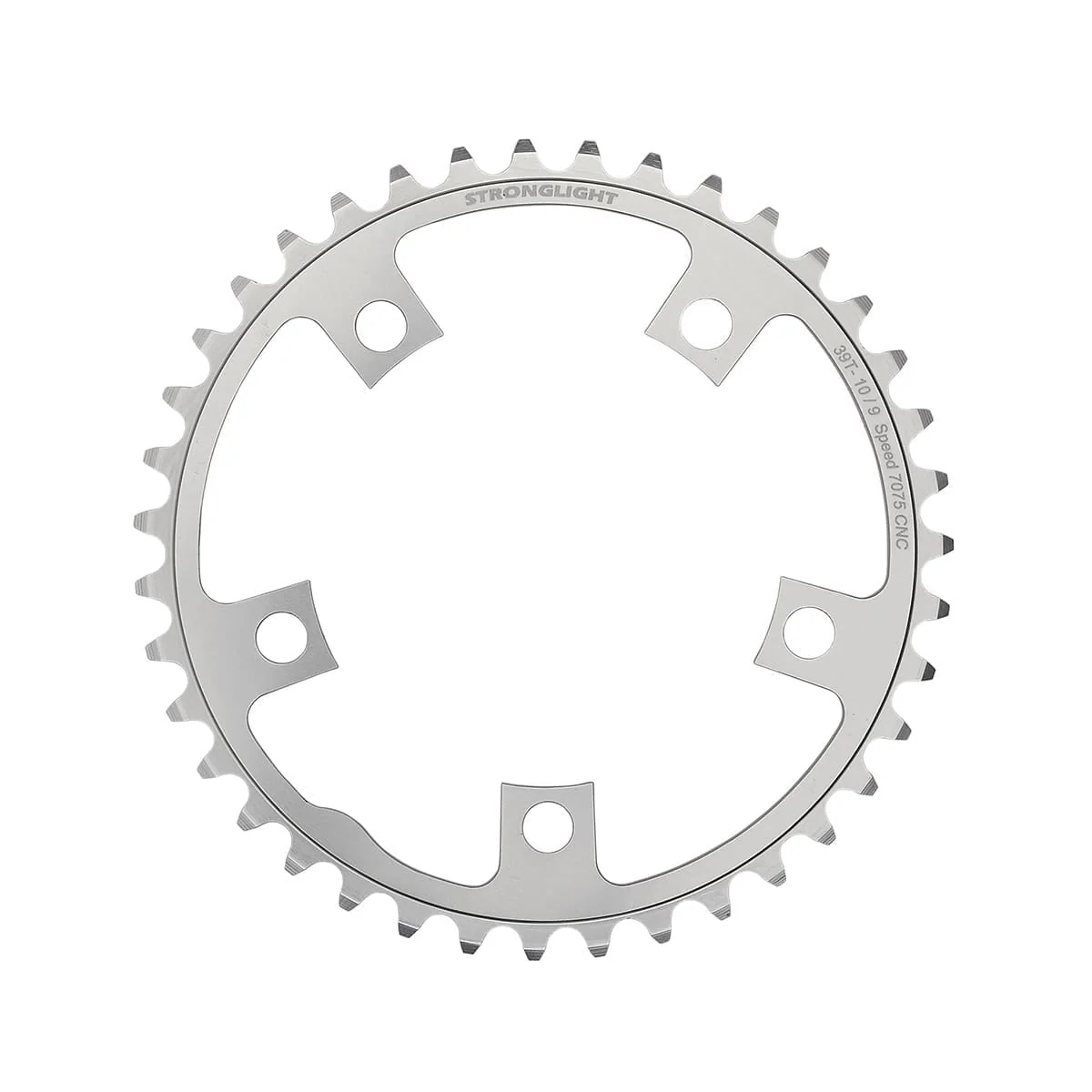 Plateau Intérieur 9/10V STRONGLIGHT ALU 7075 Type S 110mm Argent