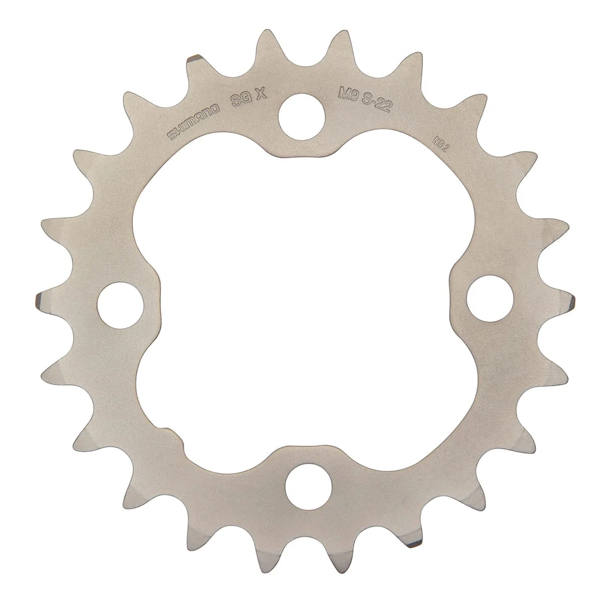 Plateau Intérieur SHIMANO DEORE M590 9V 4 Trous 64mm Argent