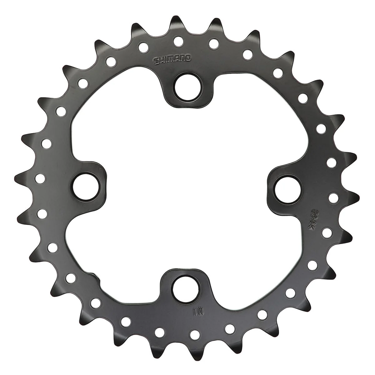 Plateau Intérieur SHIMANO DEORE M615/SLX M675/XT M785 10V 4 Trous 64mm