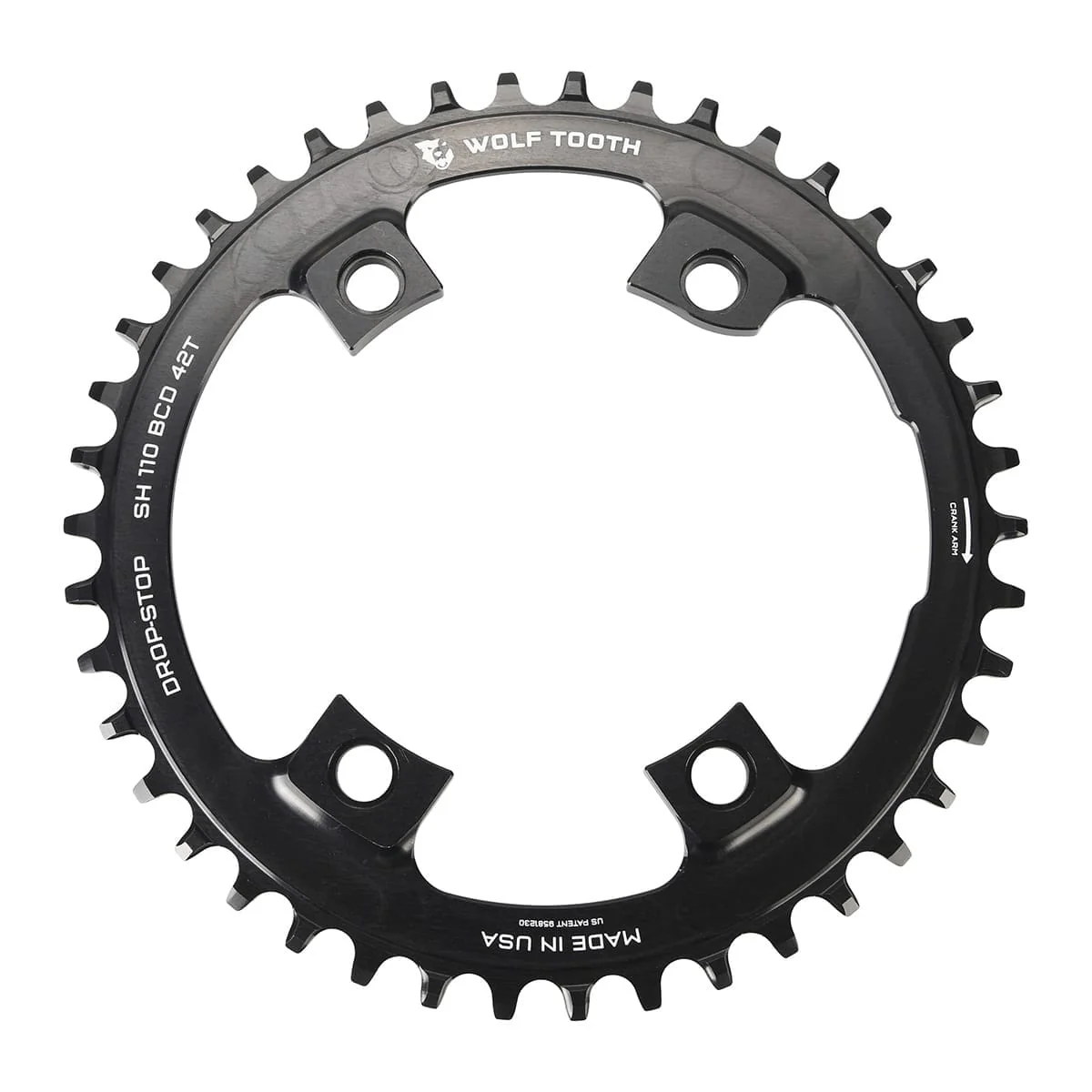 Plateau Mono 11V WOLF TOOTH Shimano Dura-Ace R9100/Ultegra R8000/105 R7000 110mm - Image 2