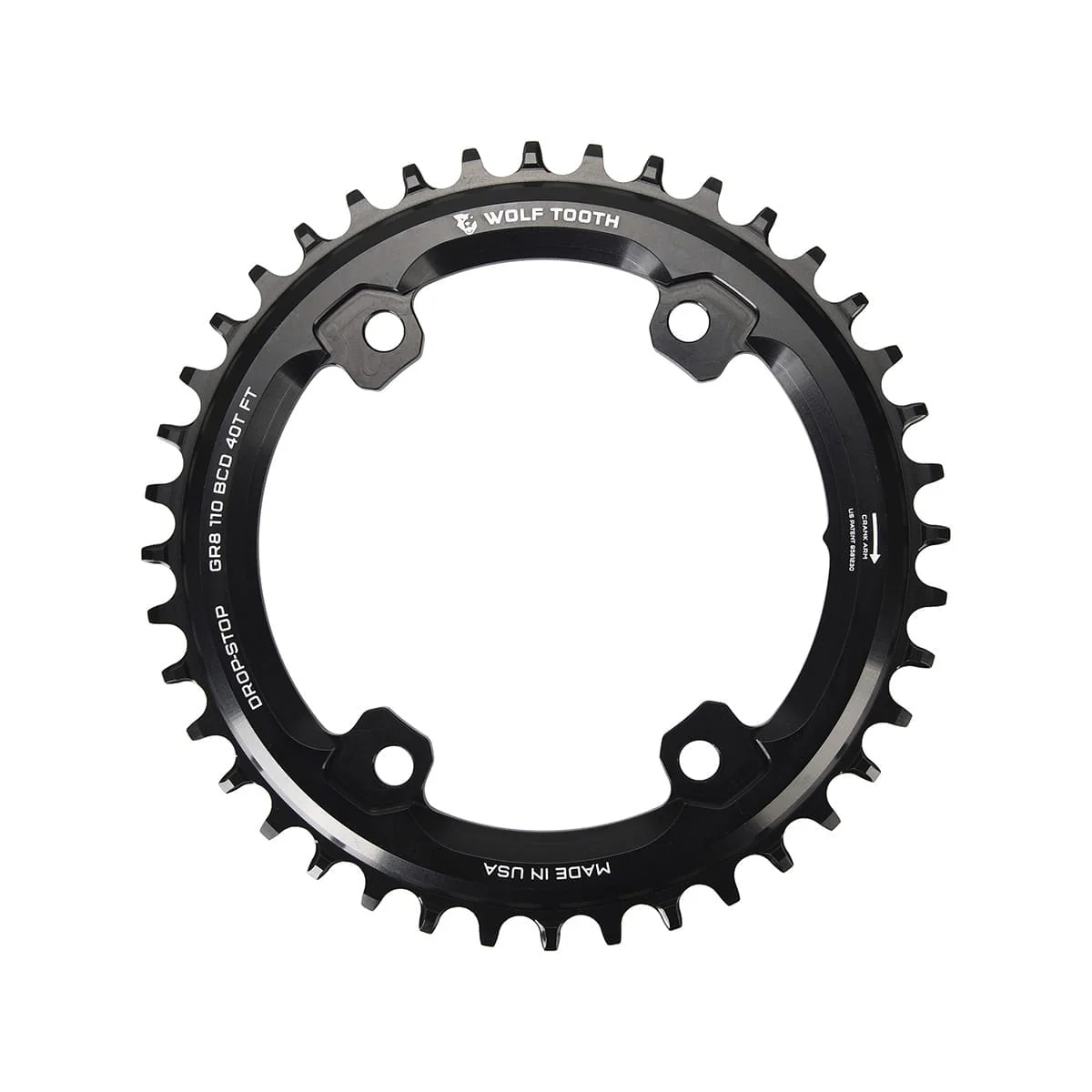 Plateau Mono 11V WOLF TOOTH Shimano GRX RX810/RX600 110mm - Image 4