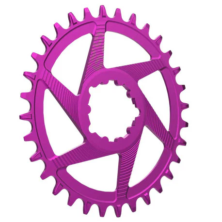 Plateau Mono E-THIRTEEN HELIX RACE 11/12V Direct Mount SRAM Boost Offset 3mm Violet - Image 2