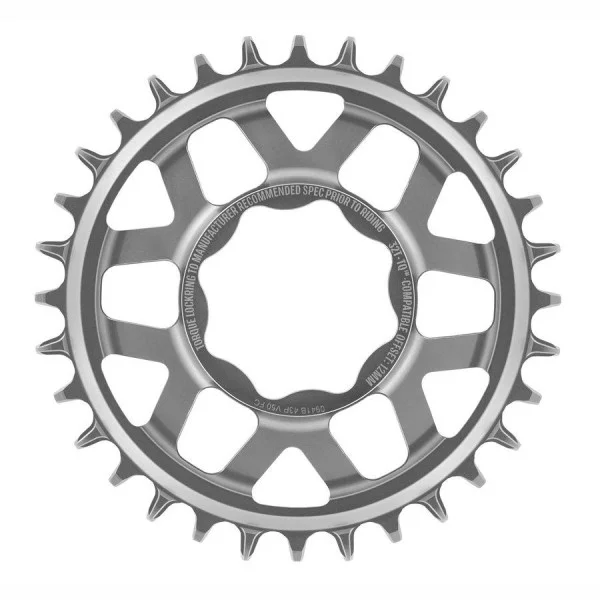 Plateau Mono E-THIRTEEN HELIX RACE E-SPEC 11/12V Direct Mount TQ HPR50 Argent - Image 2
