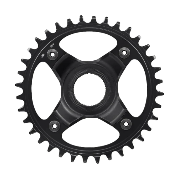 Plateau Mono E-Bike SHIMANO SM-CRE80-12-B 12V Ligne de chaine 53mm
