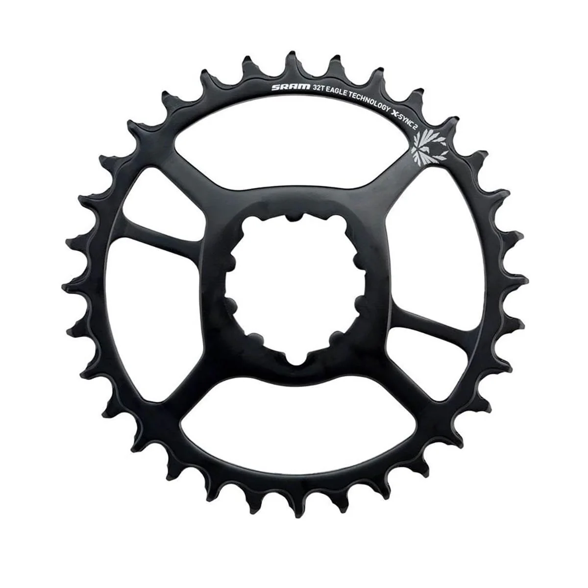 Plateau Mono SRAM EAGLE X-SYNC 2 BOOST 11/12V Direct Mount Offset 3mm Acier Noir